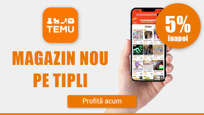 TEMU - Magazin nou pe Tipli!